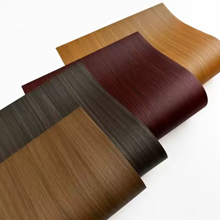 Anti-scatch Wood Grain PVC Marble Board Lamination Film