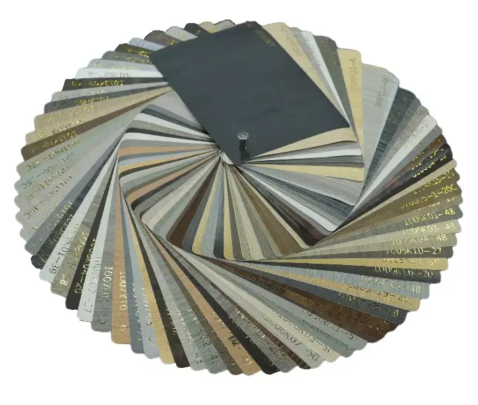 Vacume Press Wood Grain Pvc Heat Shrink Film Vacume Press Wood Grain Pvc Heat Shrink Film