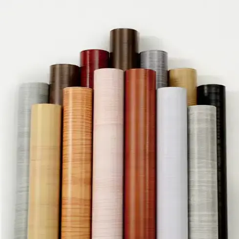 Waterdicht PVC Wood Grain Furniture Renovatiefilm