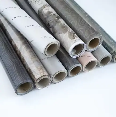 Houten meubels decor films petg decoratie